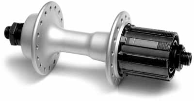 Shimano Nabe mit ausgeprägter Auswölbung